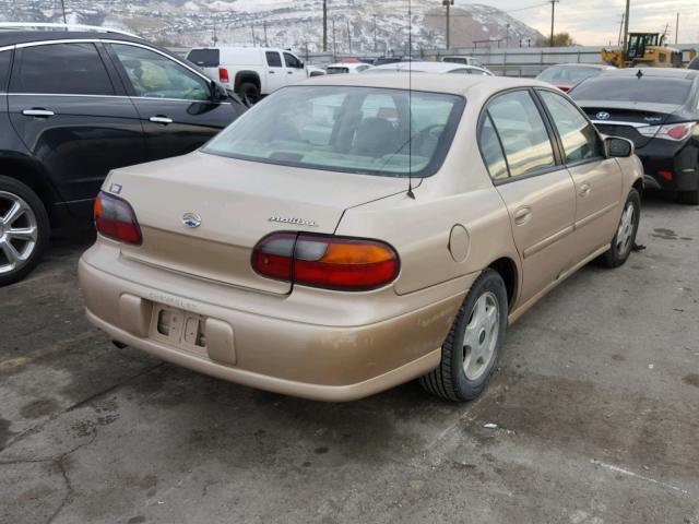 1G1NE52JX1M602885 - 2001 CHEVROLET MALIBU LS Qızıl foto 4