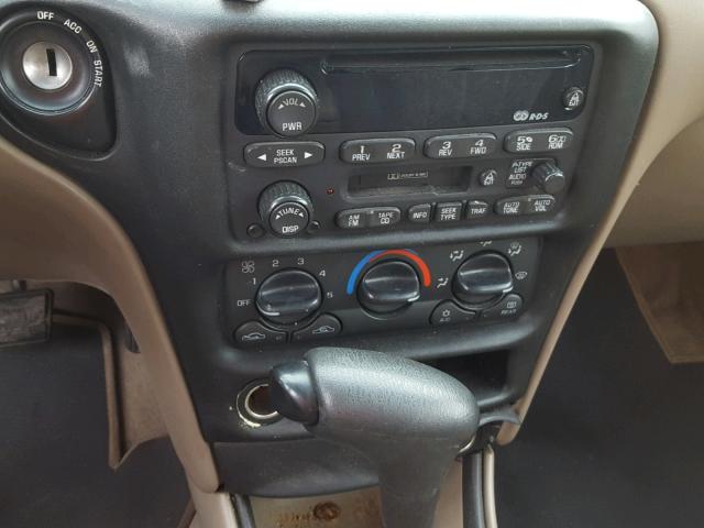 1G1NE52JX1M602885 - 2001 CHEVROLET MALIBU LS Qızıl foto 9