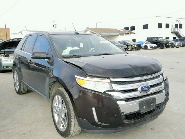 2FMDK3KC0DBB43843 - 2013 FORD EDGE LIMIT BLACK photo 1