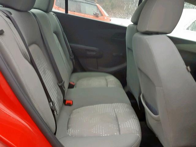 1G1JA5SH7F4183036 - 2015 CHEVROLET SONIC LS RED photo 6