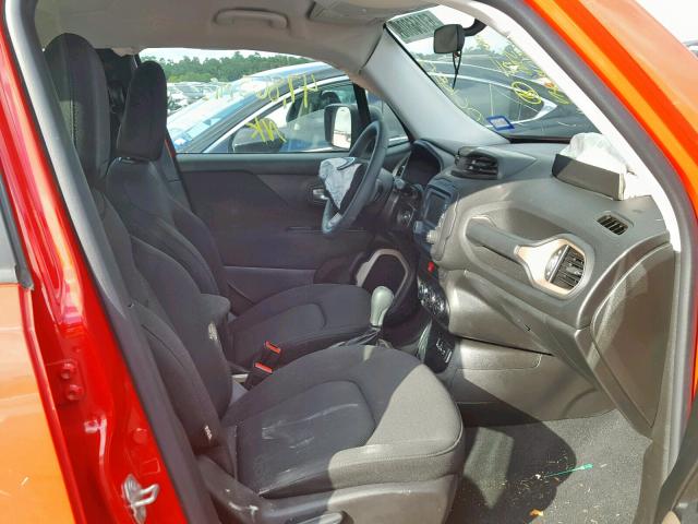 ZACCJAAT4FPC32595 - 2015 JEEP RENEGADE S 红色 照片 5