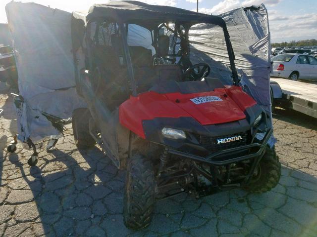 1HFVE026XJ4402472 - 2018 HONDA SXS700 M4 RED photo 1