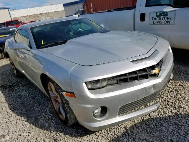 2G1FK1EJ7A9123113 - 2010 CHEVROLET CAMARO SS SILVER photo 1