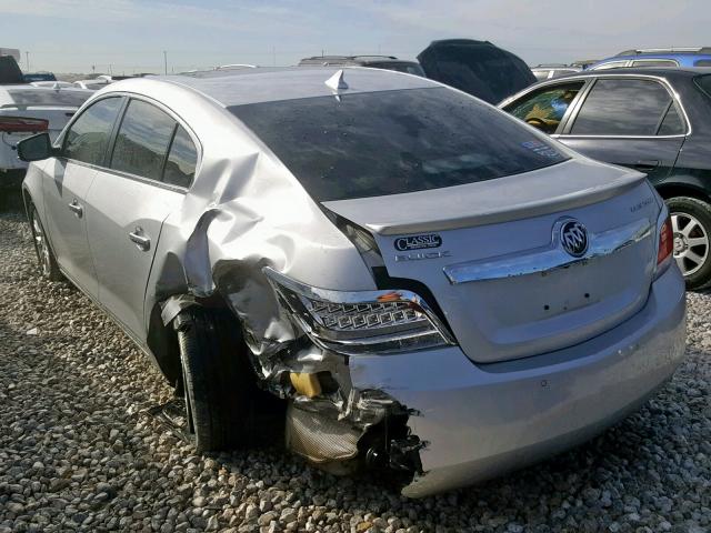 1G4GD5ER2CF324457 - 2012 BUICK LACROSSE P SILVER photo 3