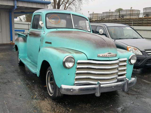 5KPK24297 - 1952 CHEVROLET PK TEAL photo 1