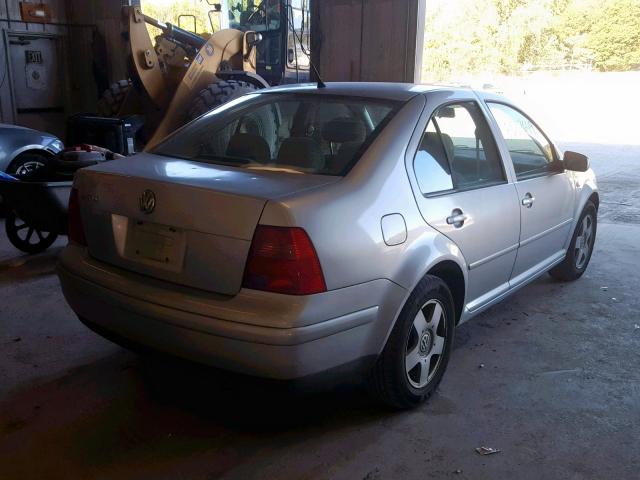 3VWSC29M0YM145143 - 2000 VOLKSWAGEN JETTA GLS SILVER photo 4