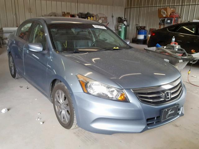 1HGCP2F81BA143409 - 2011 HONDA ACCORD EXL BLUE photo 1