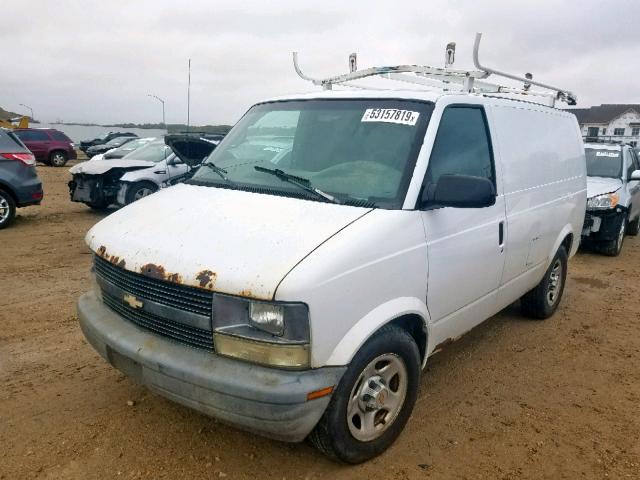 1GCDM19X45B102232 - 2005 CHEVROLET ASTRO WHITE photo 2