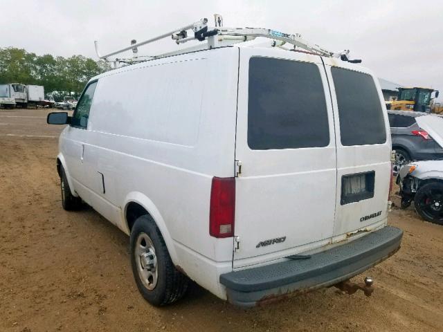 1GCDM19X45B102232 - 2005 CHEVROLET ASTRO WHITE photo 3