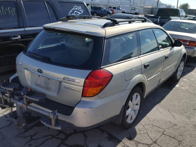 4S4BP61C567349506 - 2006 SUBARU LEGACY OUT SILVER photo 4