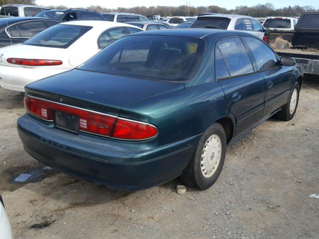 2G4WS52J7Y1119585 - 2000 BUICK CENTURY CU GREEN photo 4