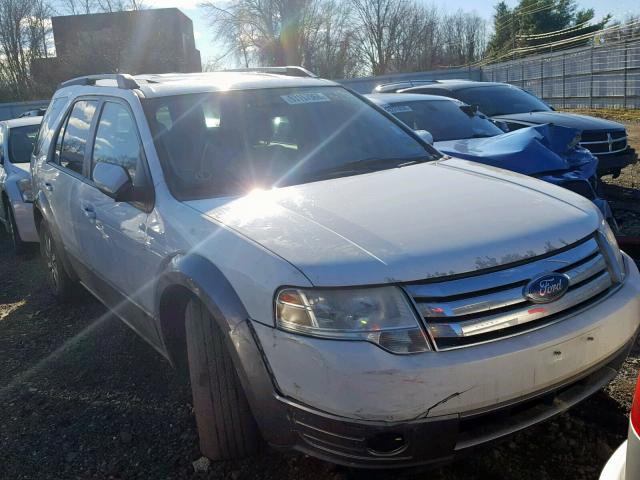 1FMDK05W98GA36552 - 2008 FORD TAURUS X S WHITE photo 1