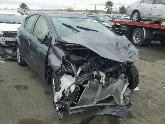 JTDKDTB31E1077774 - 2014 TOYOTA PRIUS C GRAY photo 1