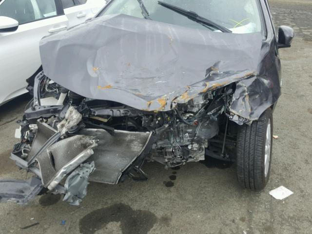 JTDKDTB31E1077774 - 2014 TOYOTA PRIUS C GRAY photo 9