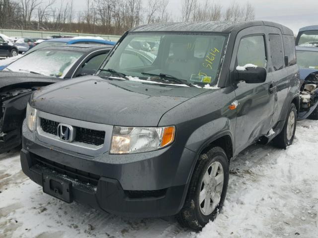 5J6YH2H74AL006869 - 2010 HONDA ELEMENT EX GRAY photo 2