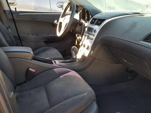 1G1ZH57B78F250762 - 2008 CHEVROLET MALIBU 1LT BLACK photo 5