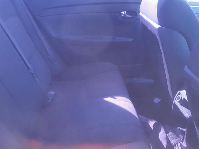 1G1ZH57B78F250762 - 2008 CHEVROLET MALIBU 1LT BLACK photo 6