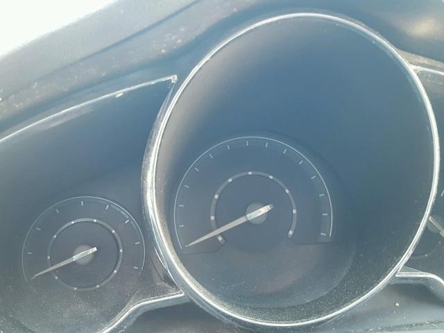 1G1ZH57B78F250762 - 2008 CHEVROLET MALIBU 1LT BLACK photo 8