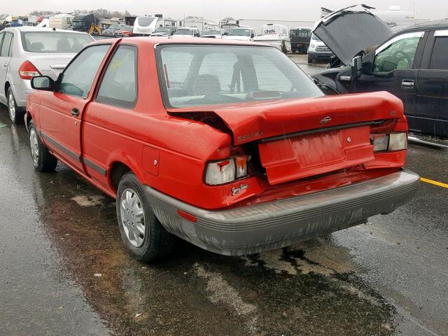 1N4EB32A1RC773780 - 1994 NISSAN SENTRA E RED photo 3