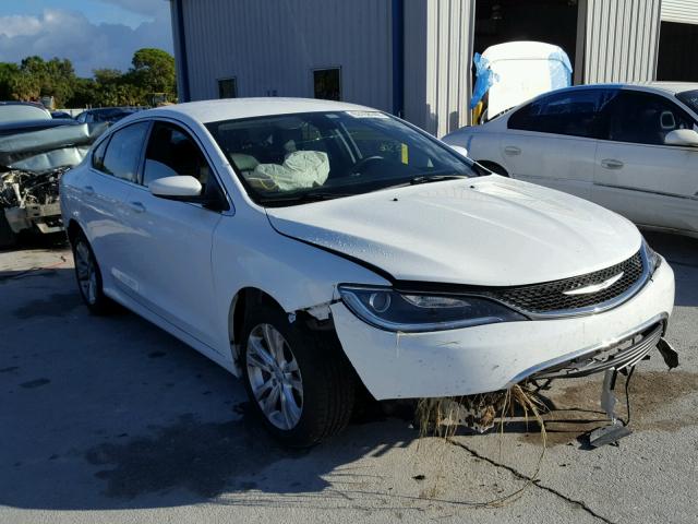 1C3CCCAB1GN194688 - 2016 CHRYSLER 200 LIMITE WHITE photo 1