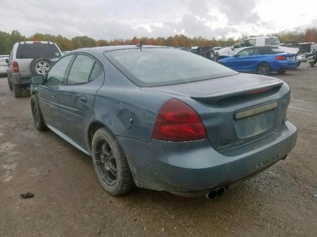 2G2WR584771114052 - 2007 PONTIAC GRAND PRIX Жасыл фото 3