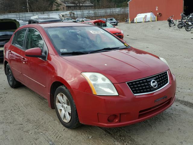 3N1AB61E69L643709 - 2009 NISSAN SENTRA 2.0 RED photo 1