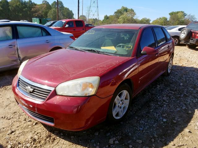 1G1ZT68N37F111501 - 2007 CHEVROLET MALIBU MAX 勃艮第红 照片 2