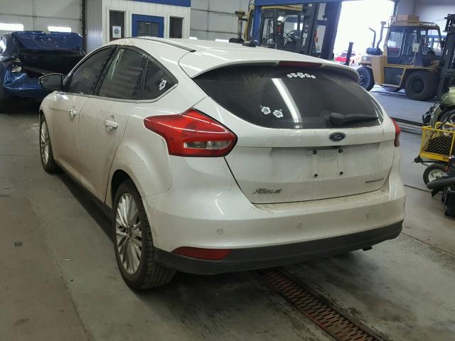 1FADP3N26FL358760 - 2015 FORD FOCUS TITA WHITE photo 3