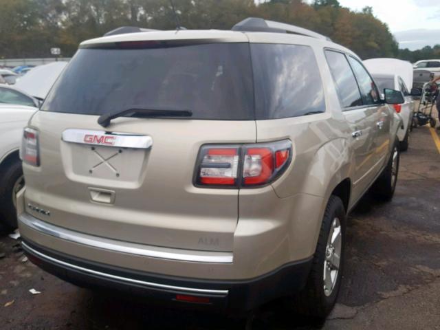 1GKKRPKD5FJ300812 - 2015 GMC ACADIA SLE TAN photo 4