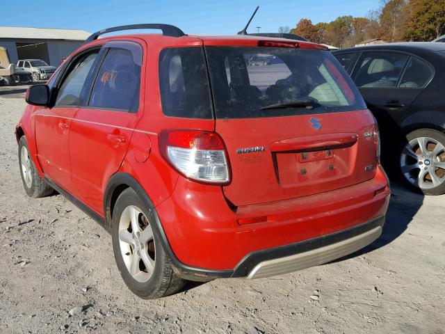 JS2YB413675103116 - 2007 SUZUKI SX4 ORANGE photo 3