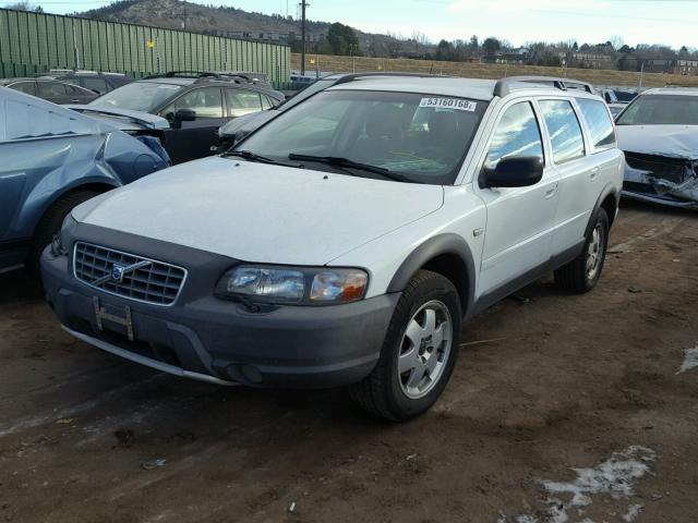 YV1SZ59H541167078 - 2004 VOLVO XC70 WHITE photo 2