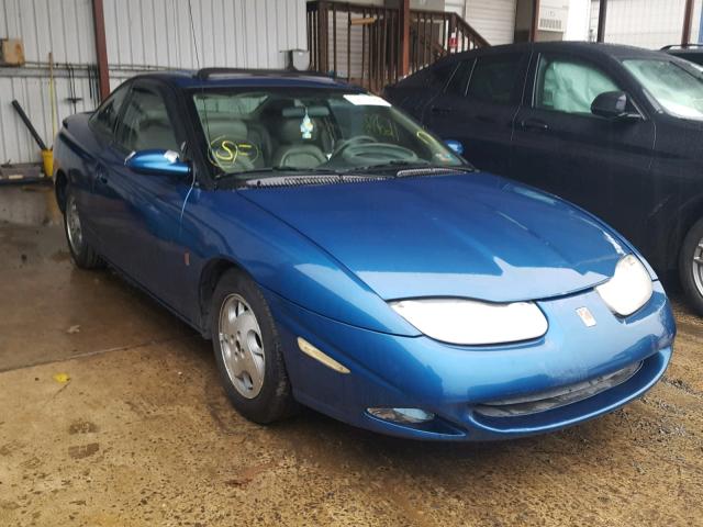 1G8ZY127X2Z262018 - 2002 SATURN SC2 BLUE photo 1