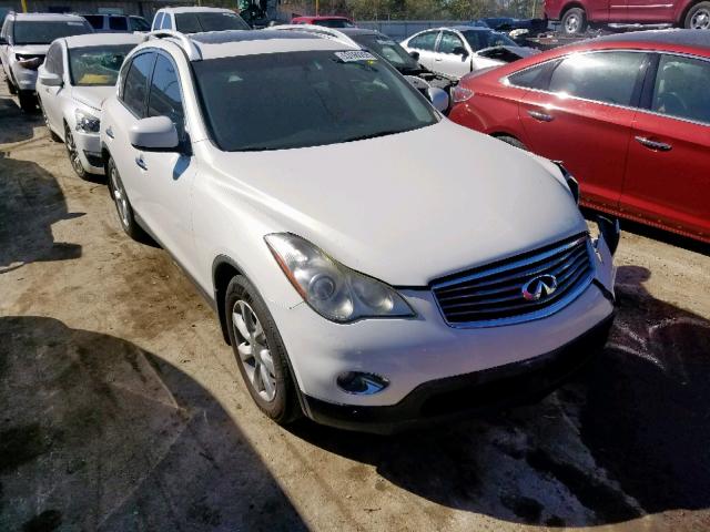 JNKAJ09EX8M304813 - 2008 INFINITI EX35 BASE WHITE photo 1