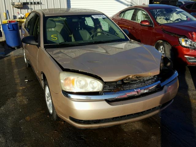 1G1ZT54865F160635 - 2005 CHEVROLET MALIBU LS 金色 照片 1
