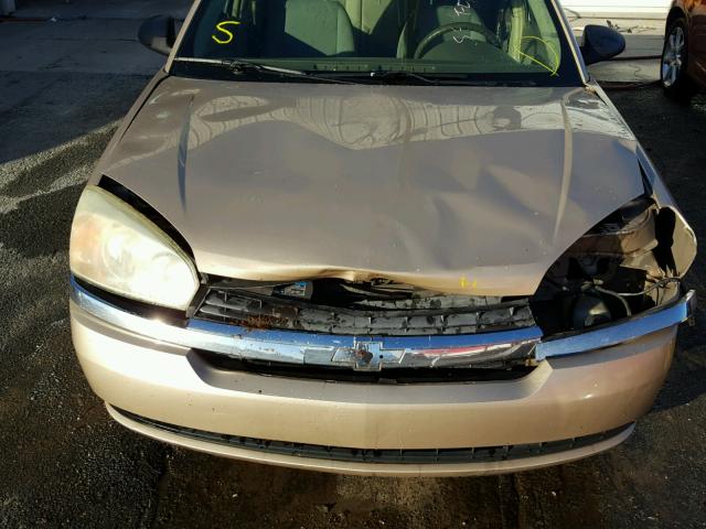 1G1ZT54865F160635 - 2005 CHEVROLET MALIBU LS 金色 照片 7