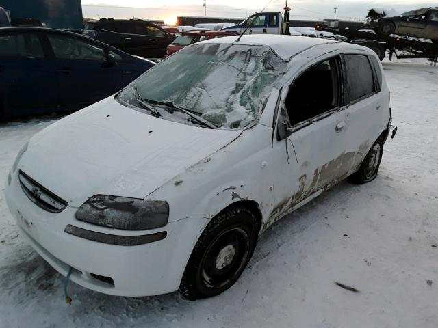 KL1TD66687B709300 - 2007 CHEVROLET AVEO BASE Ağ foto 2