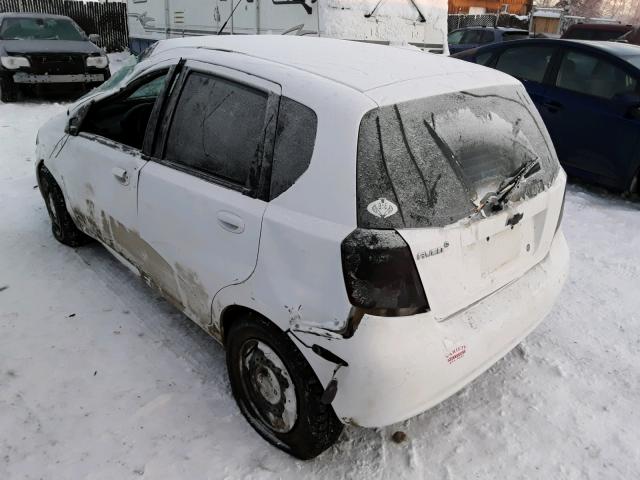 KL1TD66687B709300 - 2007 CHEVROLET AVEO BASE Ağ foto 3