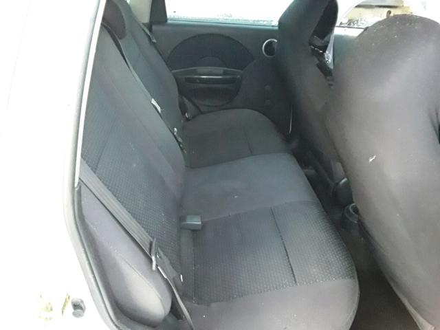 KL1TD66687B709300 - 2007 CHEVROLET AVEO BASE Ağ foto 6