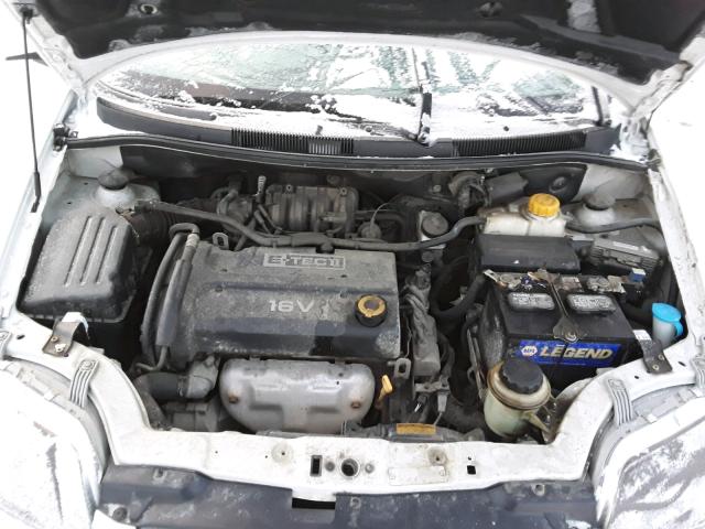 KL1TD66687B709300 - 2007 CHEVROLET AVEO BASE Ağ foto 7