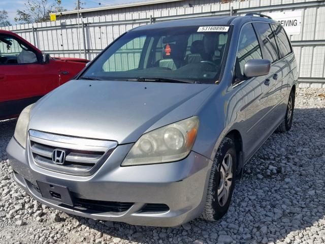 5FNRL38627B029276 - 2007 HONDA ODYSSEY EXL  photo 2