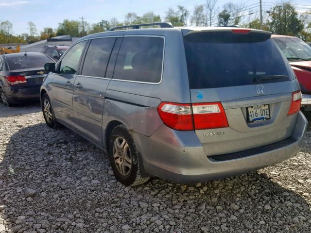 5FNRL38627B029276 - 2007 HONDA ODYSSEY EXL  photo 3