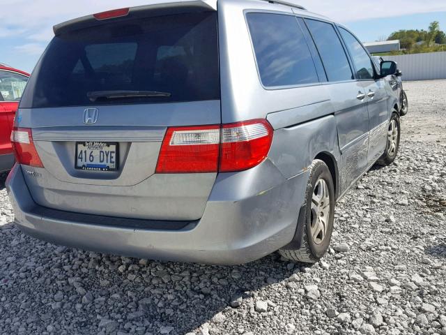 5FNRL38627B029276 - 2007 HONDA ODYSSEY EXL  photo 4