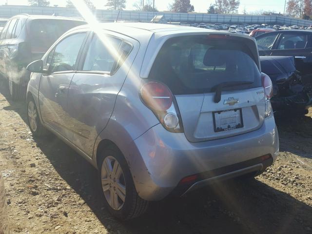 KL8CB6S95FC732758 - 2015 CHEVROLET SPARK LS SILVER photo 3