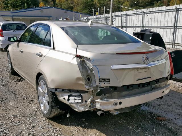 1G6AS5SX4E0180745 - 2014 CADILLAC CTS PERFOR GOLD photo 3