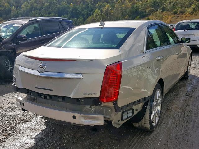 1G6AS5SX4E0180745 - 2014 CADILLAC CTS PERFOR GOLD photo 4