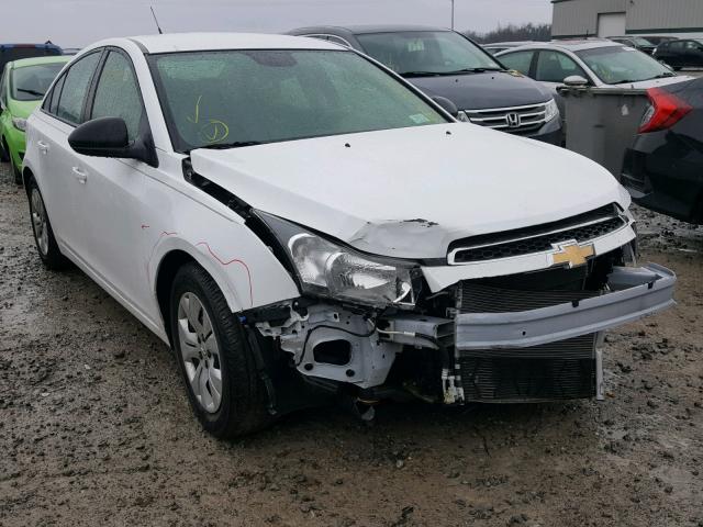 1G1PA5SGXD7251214 - 2013 CHEVROLET CRUZE LS WHITE photo 1