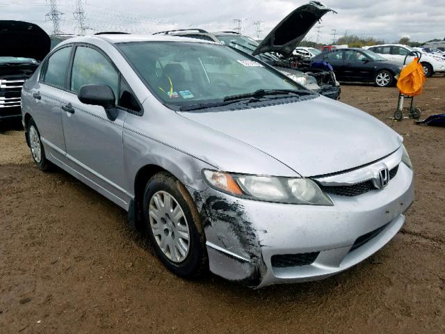 19XFA1F30AE082562 - 2010 HONDA CIVIC VP SILVER photo 1