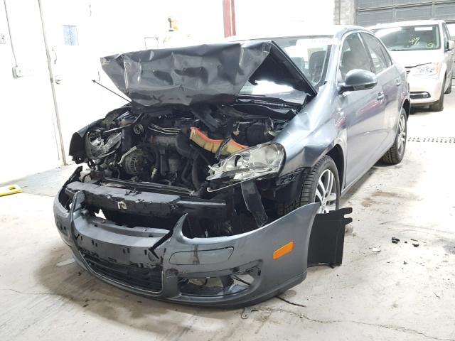 3VWDT71K06M845807 - 2006 VOLKSWAGEN JETTA TDI GRAY photo 2