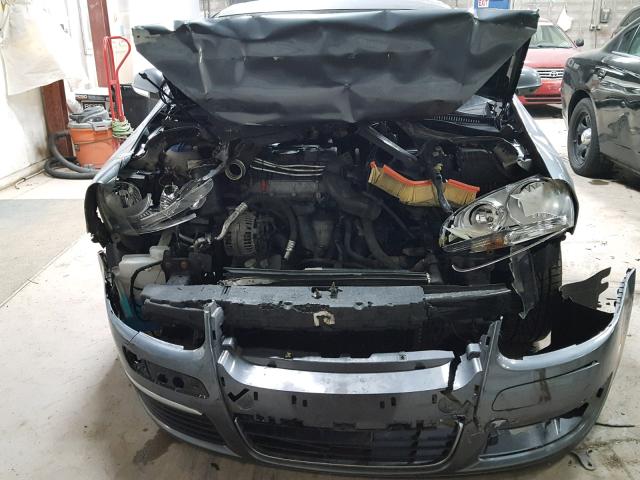 3VWDT71K06M845807 - 2006 VOLKSWAGEN JETTA TDI GRAY photo 9