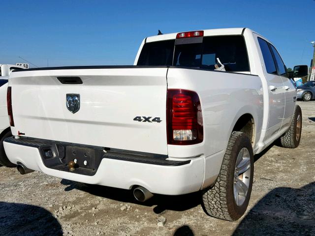 1C6RR7MT2HS509847 - 2017 RAM 1500 SPORT WHITE photo 4